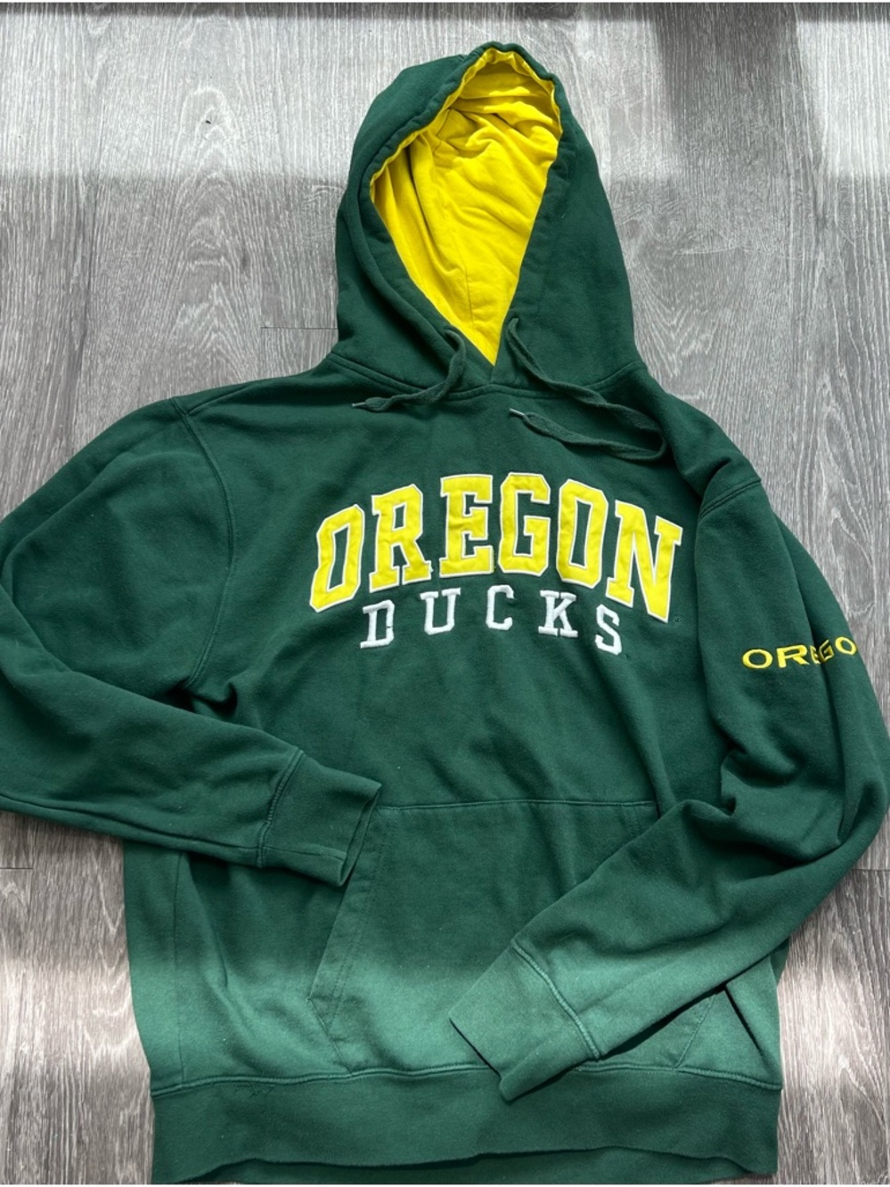Oregon Ducks Green & Yellow Hoodie